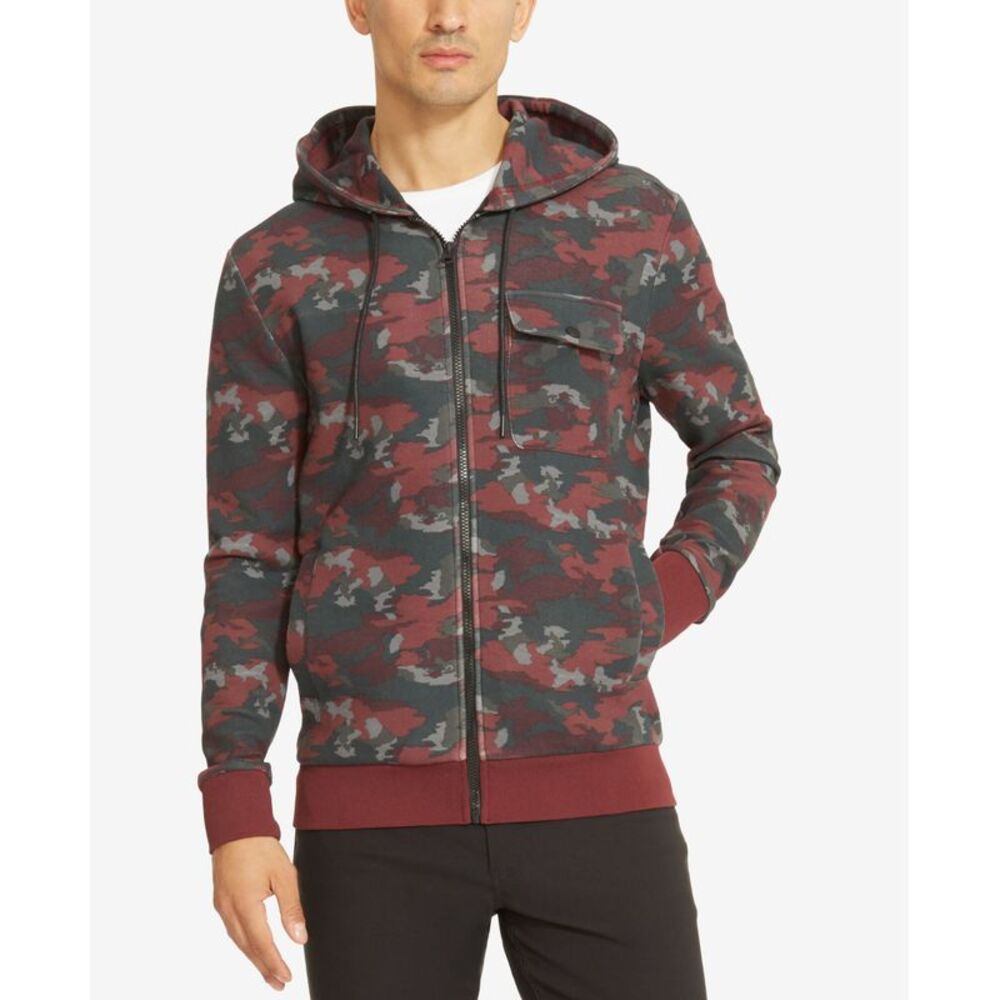 Kenneth Cole Reaction Mens Camo Hoodie